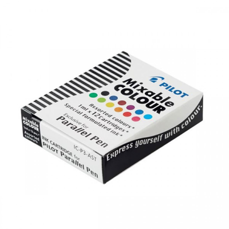 Produse si rechizite scolare - CARTUSE CERNEALA 12/SET PARALLEL PILOT