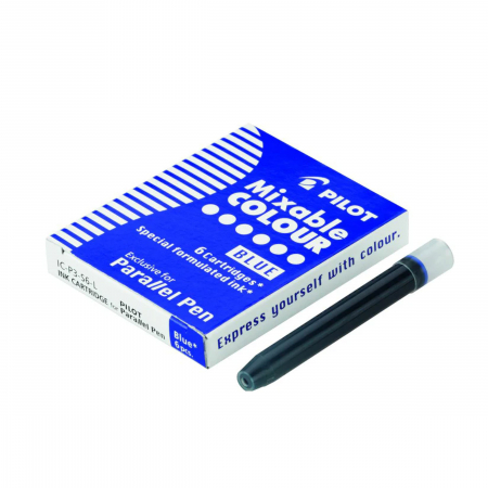 CARTUSE CERNEALA 6/SET PARALLEL PEN ALBASTRA PILOT [1]