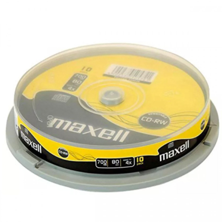 Accesorii IT - CD-RW 10/SET 4X 700MB CAKE BOX MAXELL