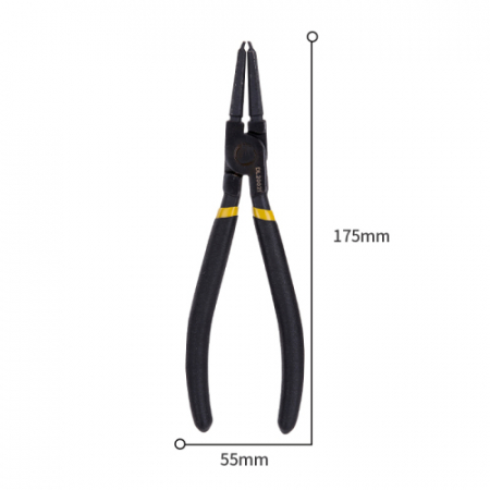CLESTE CU VARF SUBTIRE PENTRU ELECTRICA 7 INCH DL20021 NEGRU DELI [2]