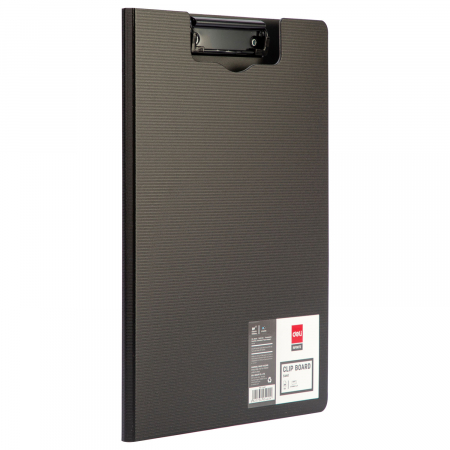 CLIPBOARD DUBLU FOAM NEGRU/ALBS ASORT. DELI [2]