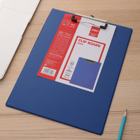 CLIPBOARD SIMPLU ALBASTRU DELI [4]