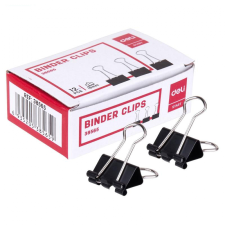 Clipsuri hartie - CLIPS HARTIE 19MM 12 BUC/CUT. CARTON DELI