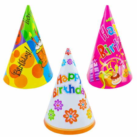 Jocuri / Party - Coif party din carton, 20 cm