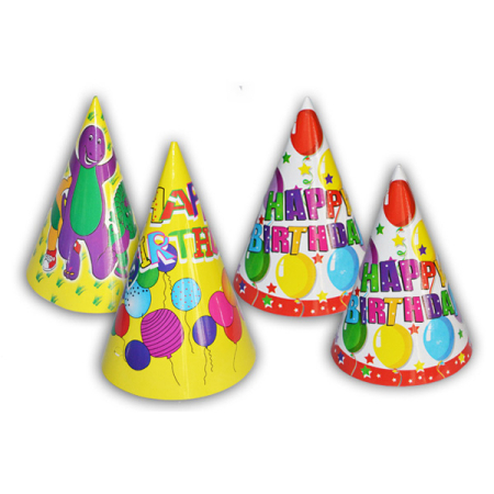 Jocuri / Party - Coif party din carton, 24 cm