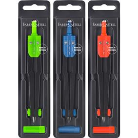 Compas scolar - COMPAS COLLEGE MIC DIV CULORI FABER-CASTELL