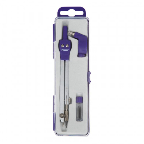 Produse si rechizite scolare - COMPAS MILAN ALBASTRU 11101B