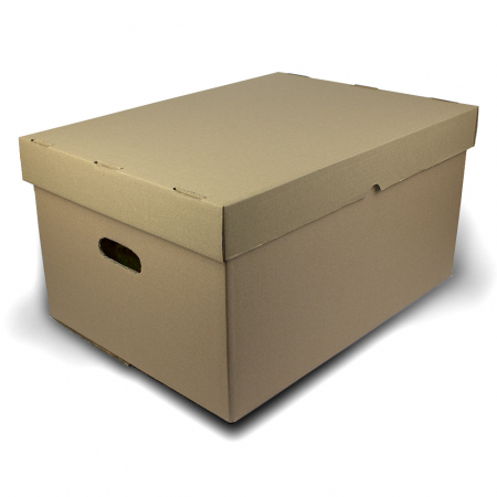 Organizare si arhivare - Container arhivare cu capac detasabil, man 538*382*275mm(7 bibl de 7.5cm/3 cut arhiv 15cm)