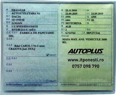 Coperta talon auto mic, 2 parti + buzunar [1]