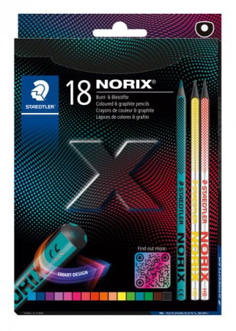 Instrumente de scris - CREIOANE COLOR STAEDTLER NORIX 18/SET CUTIE CARTON