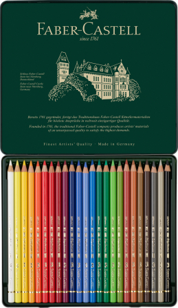 CREIOANE COLORATE 24 CULORI POLYCHROMOS FABER-CASTELL [2]