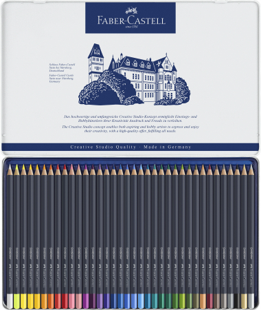 CREIOANE COLORATE 36 CULORI GOLDFABER CUTIE METAL FABER-CASTELL [1]