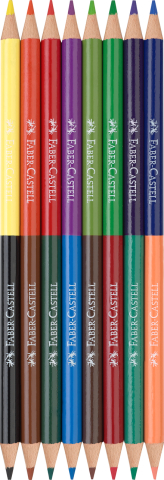 CREIOANE COLORATE BICOLORE 8*2 FABER-CASTELL [1]
