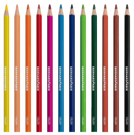 CREIOANE COLORATE PLASTIC 12 CULORI EBERHARD FABER [2]