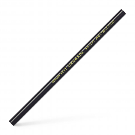 Produse si rechizite scolare - CREION CARBUNE NATURAL PITT MONOCHROME SOFT FABER-CASTELL