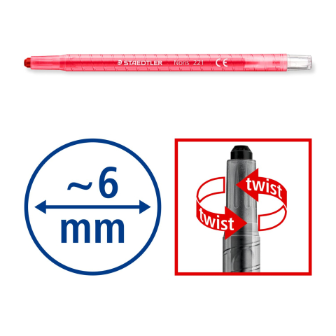 CREION COLOR STAEDTLER CEARA NORIS TWISTER 12/SET [4]