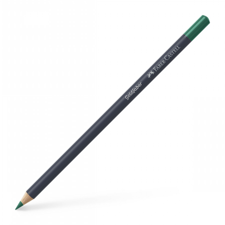Creioane colorate - CREION COLORAT PERMANENT VERDE SMARALD GOLDFABER FABER-CASTELL