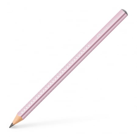 Instrumente de scris - CREION GRAFIT B SPARKLE JUMBO ROSE 2023 FABER-CASTELL