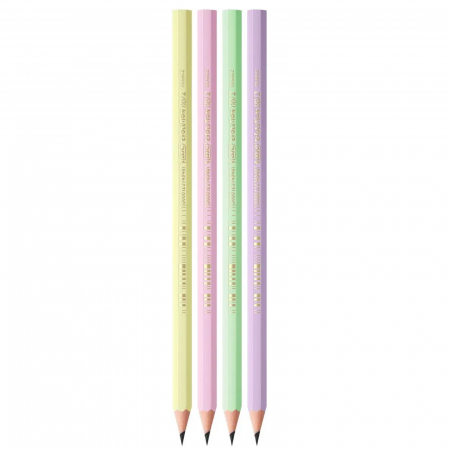 CREION GRAFIT HB FARA GUMA ECO EVOLUTION PASTEL 12/CUT BIC [2]