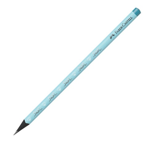 Instrumente de scris - CREION GRAFIT LEMN NEGRU PISICI FABER-CASTELL