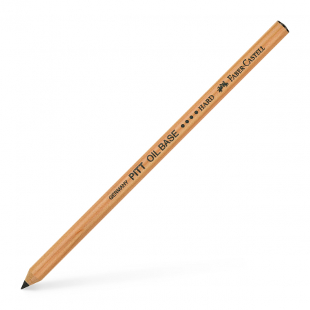 Instrumente de scris - CREION ULEI PASTEL PITT NEGRU DUR FABER-CASTELL