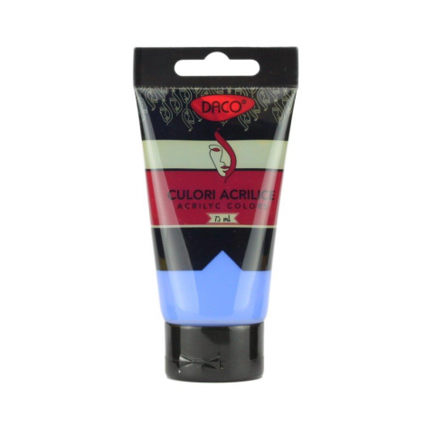 Accesorii pictura - CULORI ACRIL 75ML DACO ALBASTRU COBALT CU375ACO