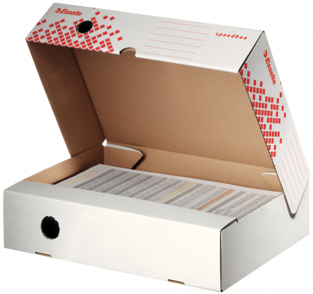 Organizare si arhivare - CUTIE ARHIVARE 8CM ORIZONTALA SPEEDBOX ESSELTE