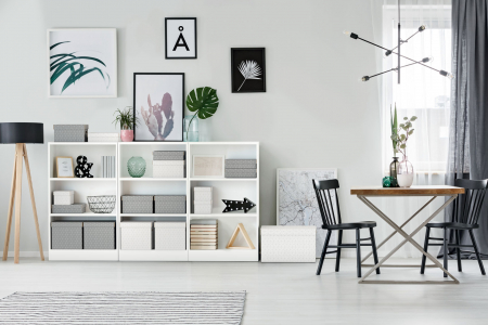 CUTIE DEPOZITARE CU CAPAC 51 x 35 x 30 CM GRI RECICLAT FSC 3/SET ESSELTE [2]