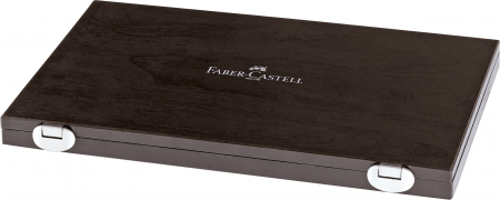 Produse si rechizite scolare - CUTIE LEMN 48 BUCATI CREIOANE ACUARELA ALBRECHT DURER FABER-CASTELL