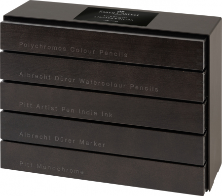 Produse si rechizite scolare - CUTIE LEMN EDITIE LIMITATA ARTA&GRAFICA FABER-CASTELL