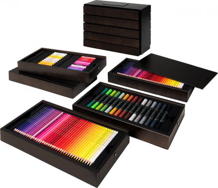 CUTIE LEMN EDITIE LIMITATA ARTA&GRAFICA FABER-CASTELL [1]
