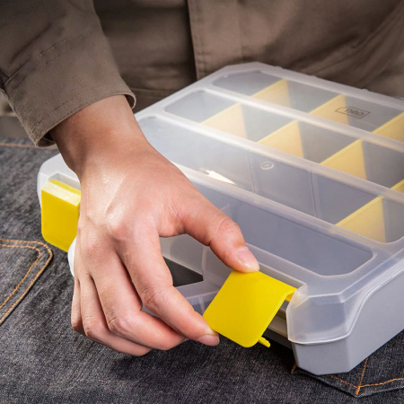 CUTIE PLASTIC MEDIE 315x280x60 MM PT DEPOZITARE SCULE DELI [1]