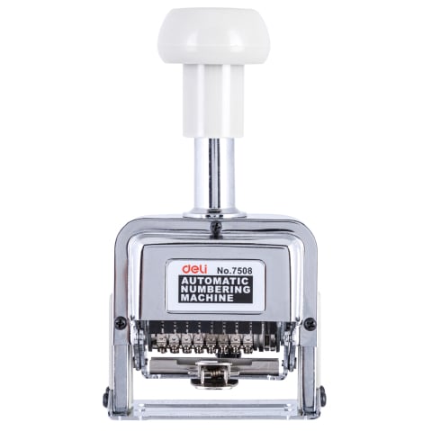 Accesorii de birou - DATIERA AUTOMATA METAL 8 CARACTERE DELI
