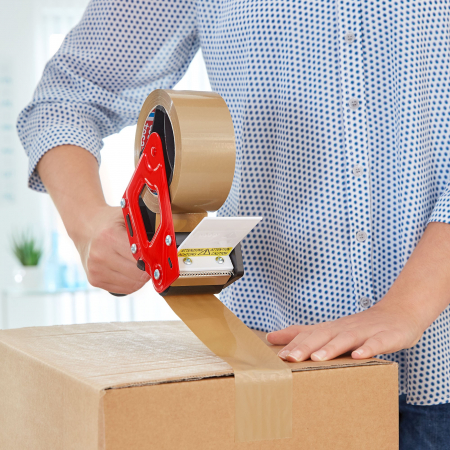 DERULATOR BANDA + BANDA ADEZIVA TESA 50M 48MM [1]