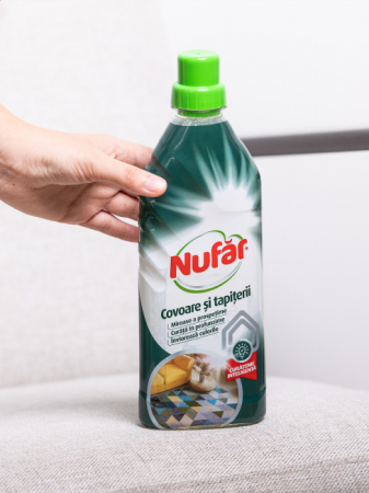 DETERGENT COVOARE SI TAPITERII 750ML NUFAR FARMEC [2]