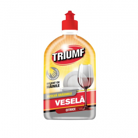 Produse curatenie - DETERGENT VASE CITRICE 500ML TRIUMF