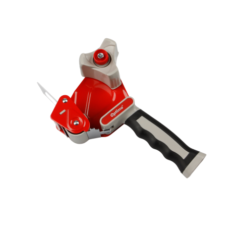 Ambalare si marcare - Dispenser (derulator) pentru banda adeziva 50x66m, pentru impachetat, Optima Premium