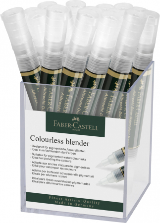Produse si rechizite scolare - DISPLAY 16 BUCATI BLENDER PENTRU MARKER SOLUBIL ALBRECHT DURER FABER-CASTELL
