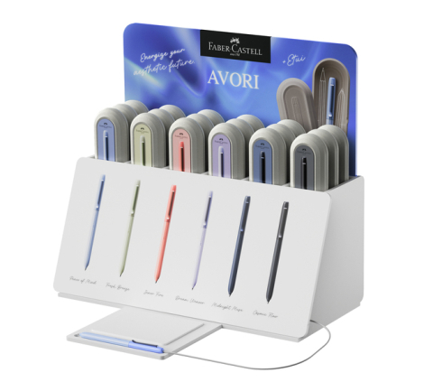 Produse si rechizite scolare - DISPLAY 18 PIXURI AVORI XB DIVERSE CULORI FABER-CASTELL