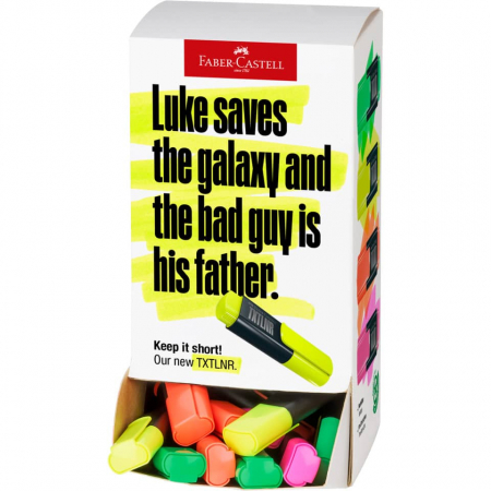 Produse si rechizite scolare - DISPLAY 60 BUC TEXTMARKER MINI SUPERFLUORESCENT FABER-CASTELL