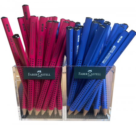 Creioane colorate - DISPLAY 72 CREIOANE GRAFIT JUMBO GRIP FABER-CASTELL