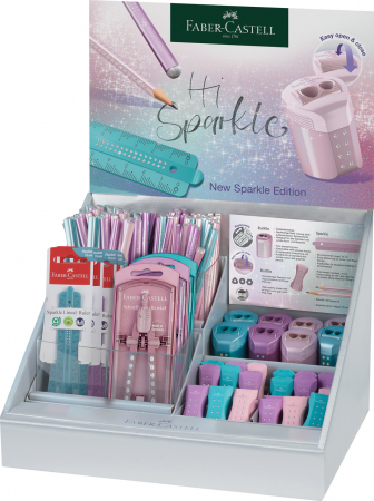Creioane - DISPLAY SPARKLE FAMILY 2025 FABER-CASTELL