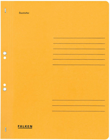 Dosare carton - DOSAR CARTON CAPSE 1/1 GALBEN FALKEN/EXACOMPTA