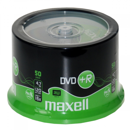 Accesorii IT - DVD+R 50/SET 4.7GB 16X CAKE BOX MAXELL