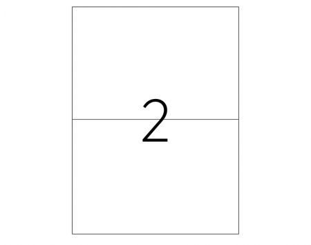 ETICHETE 2/A4 210*148.5MM COLTURI DREPTE 100/TOP TANEX [1]