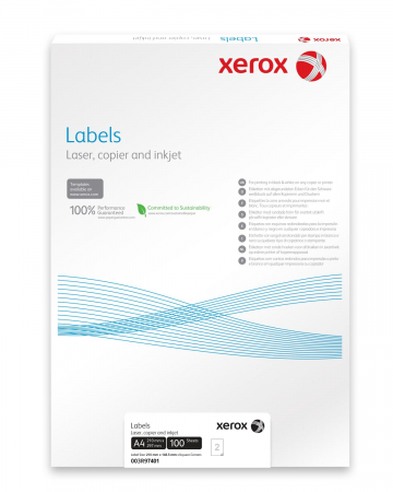 ETICHETE 2/A4 210*148.5MM COLTURI DREPTE 100/TOP XEROX [1]