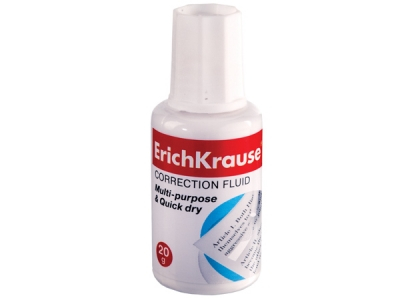 Instrumente de corectura - Fluid corector cu pensula, 20 ml - ErichKrause 5