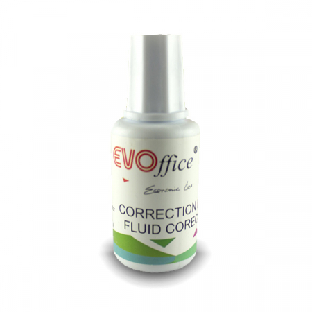 Instrumente de corectura - Fluid corector cu pensula pe baza de apa 20 ml 