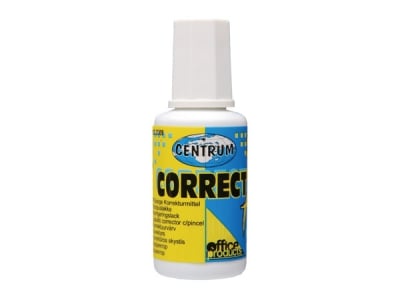 Instrumente de corectura - Fluid corector (pe baza de alcool) 20ml - cu pensula - Centrum 80157