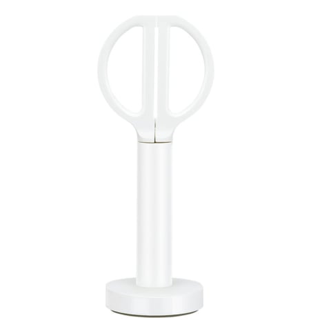 Accesorii de birou - FOARFECA BIROU CU SUPORT 18CM ALBA NUSIGN DELI
